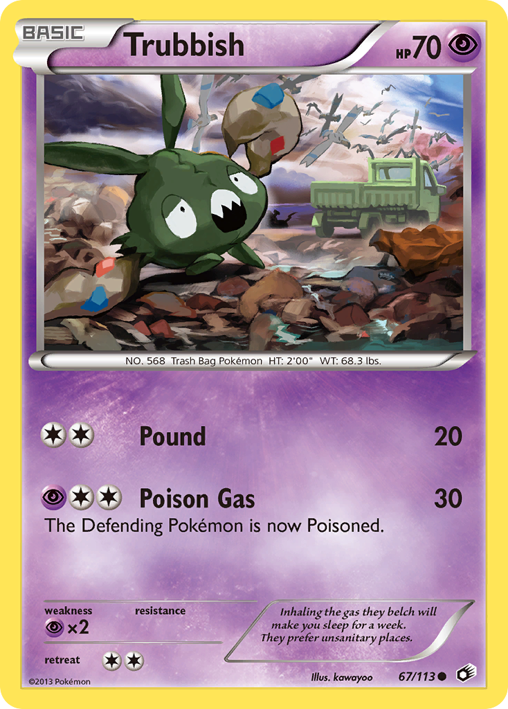 Trubbish 67/113 Legendary Treasures