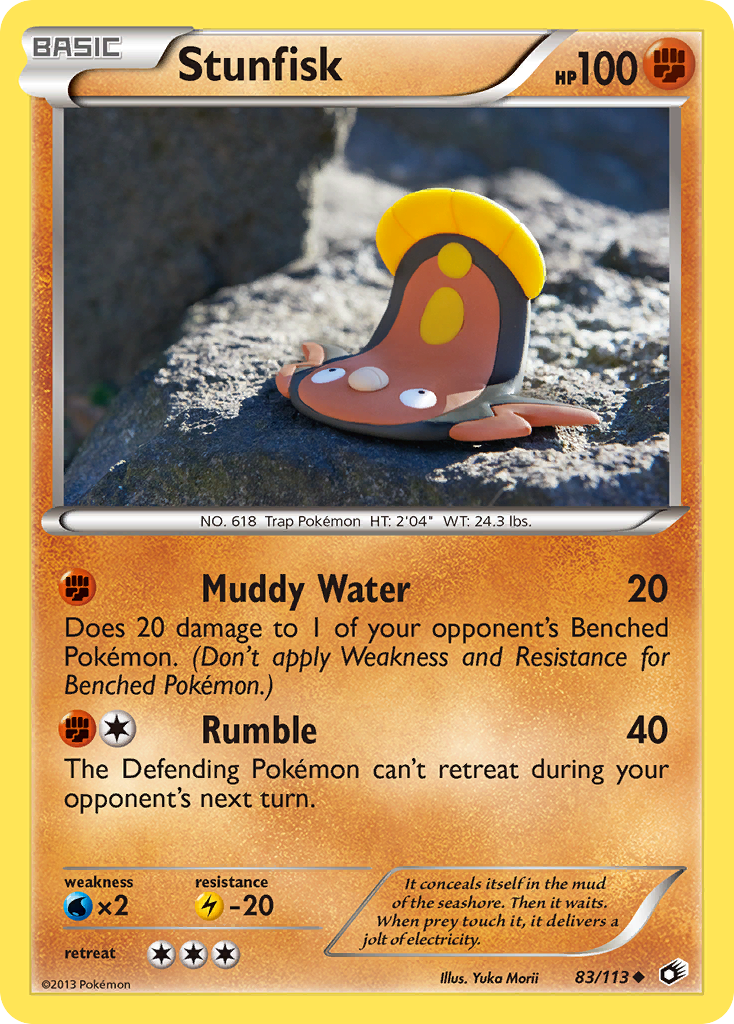 Stunfisk 83/113 Legendary Treasures