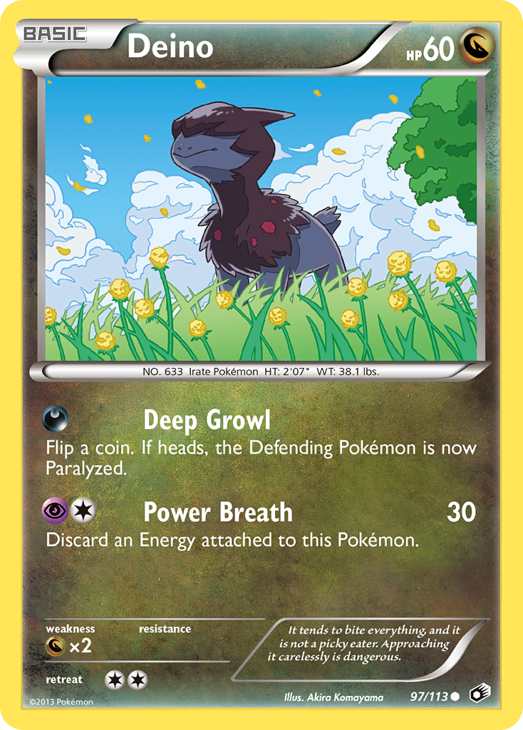 Deino 97/113 Legendary Treasures