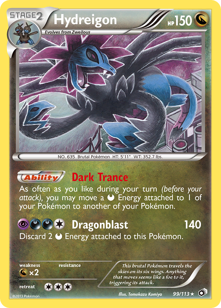 Hydreigon 99/113 Legendary Treasures