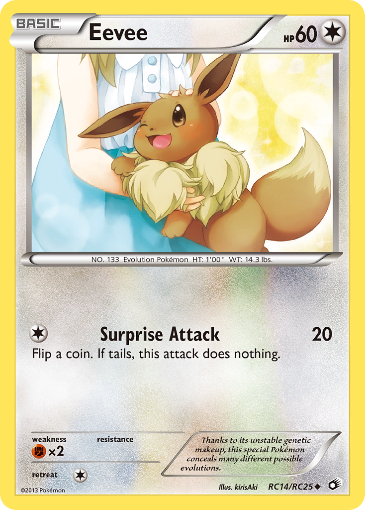 Eevee RC14/RC25 Legendary Treasures