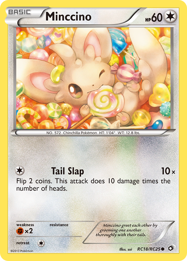 Minccino RC18/RC25 Legendary Treasures