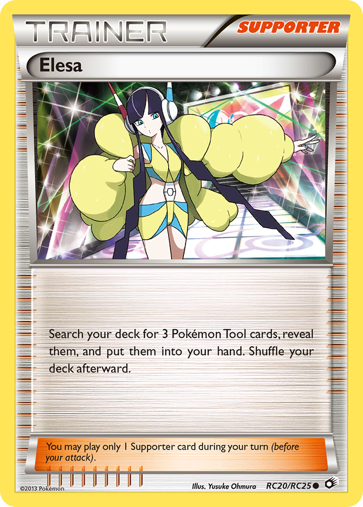 Elesa RC20/RC25 Legendary Treasures