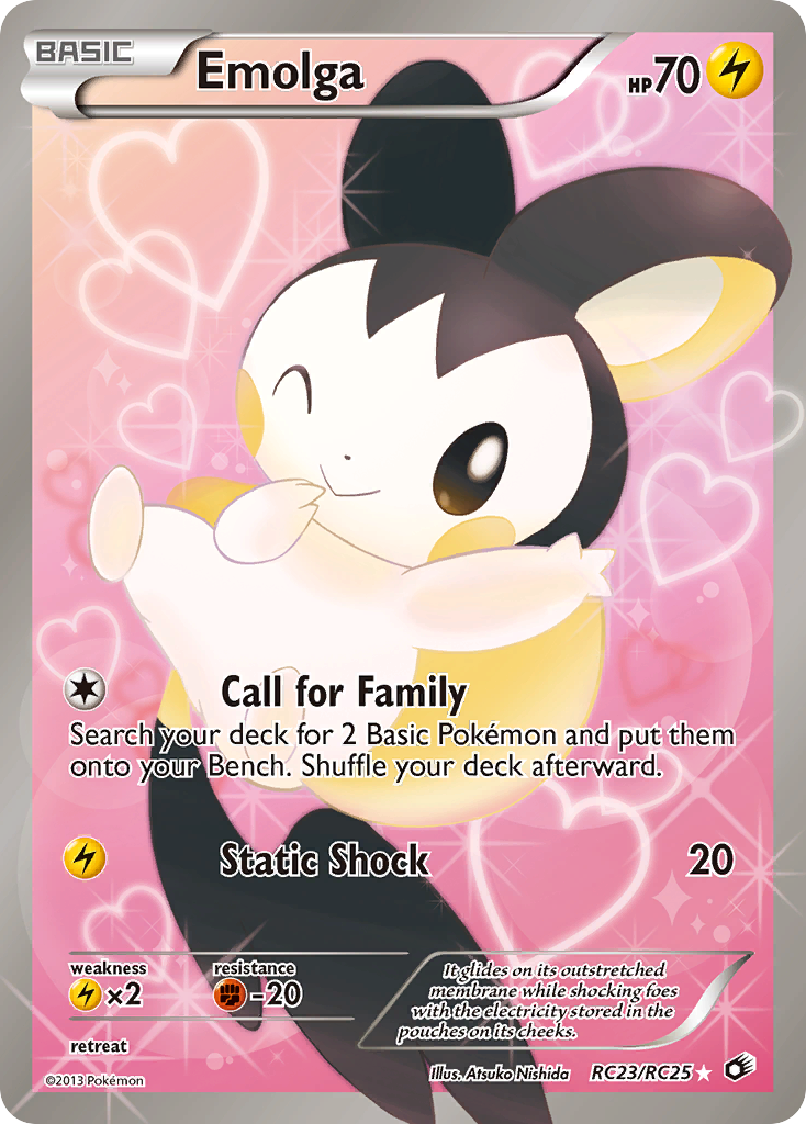 Emolga RC23/RC25 Legendary Treasures