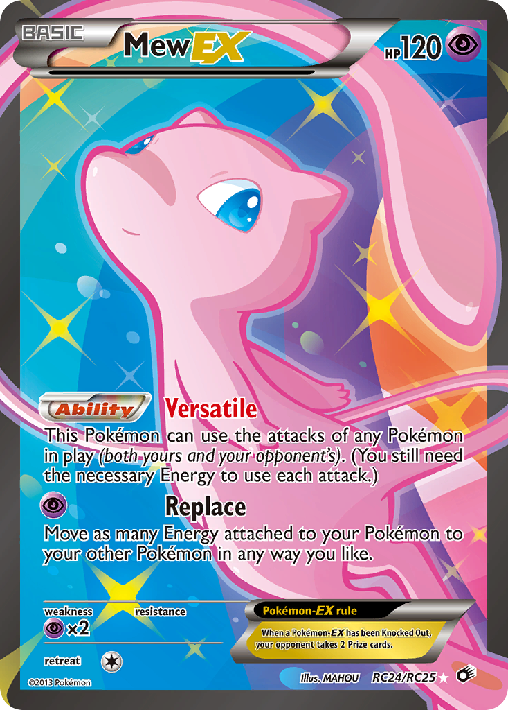 Mew-EX RC24/RC25 Legendary Treasures