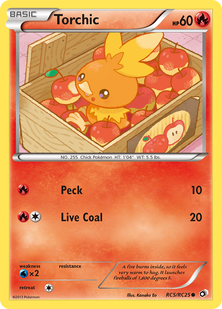 Torchic RC5/RC25 Legendary Treasures