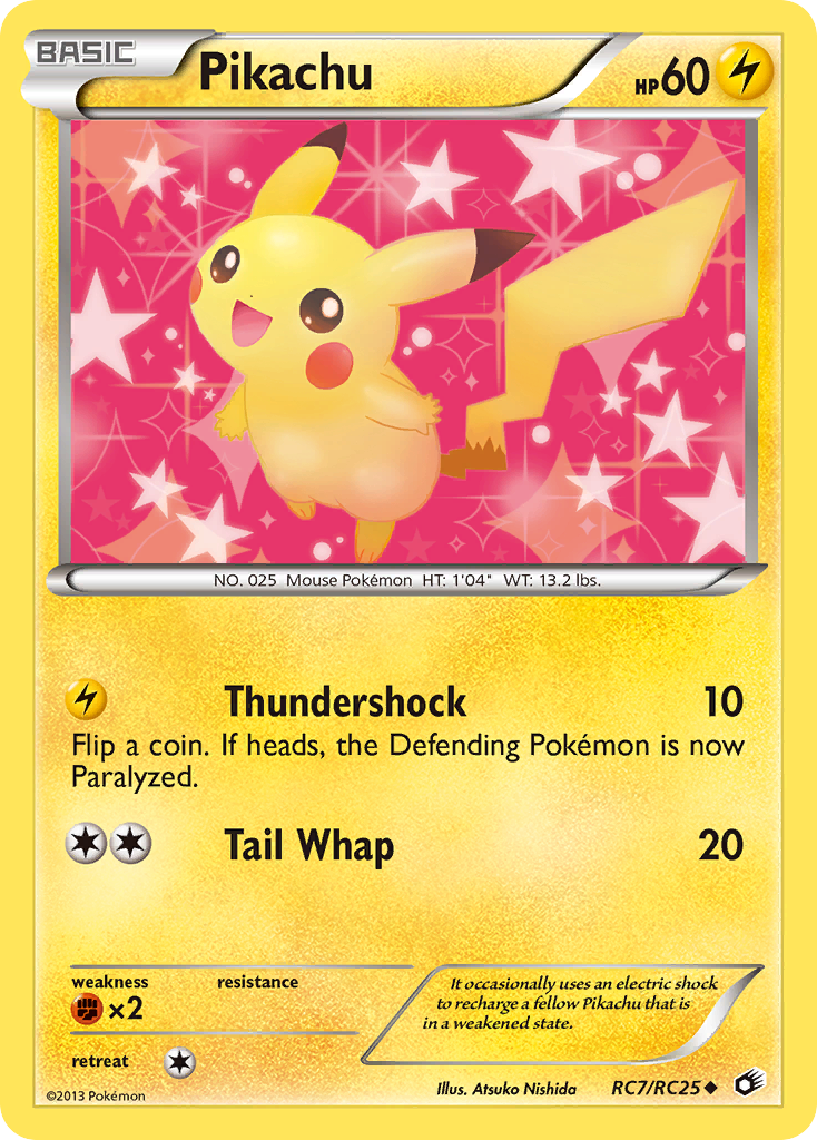 Pikachu RC7/RC25 Legendary Treasures