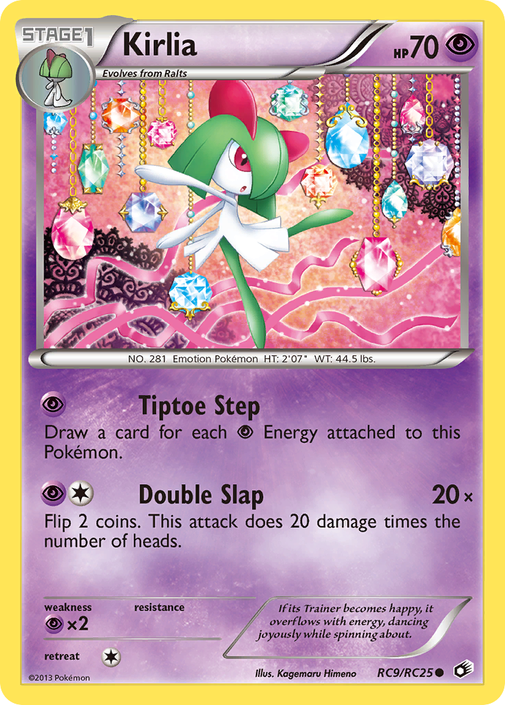Kirlia RC9/RC25 Legendary Treasures