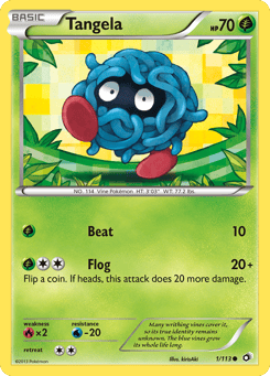 Tangela 1/113 Legendary Treasures