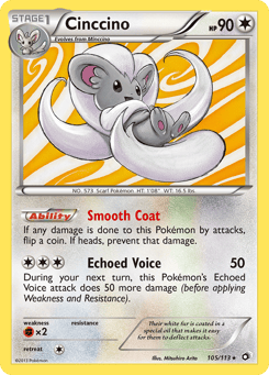 Cinccino 105/113 Legendary Treasures