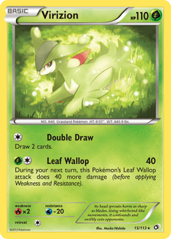 Virizion 15 Legendary Treasures