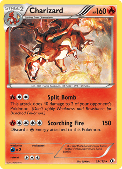Charizard 19/113 Legendary Treasures