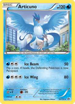 Articuno 32/113 Legendary Treasures