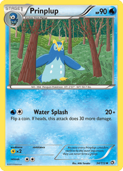 Prinplup 34/113 Legendary Treasures