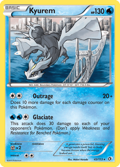 Kyurem 43/113 Legendary Treasures