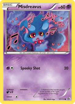 Misdreavus 57/113 Legendary Treasures