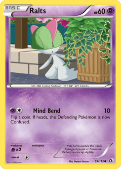 Ralts 59/113 Legendary Treasures