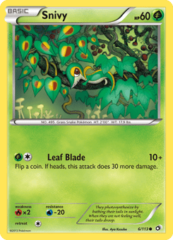 Snivy 6/113 Legendary Treasures
