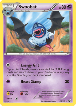 Swoobat 65/113 Legendary Treasures