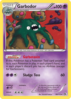 Garbodor 68/113 Legendary Treasures
