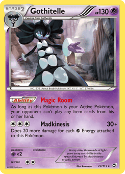 Gothitelle 72/113 Legendary Treasures