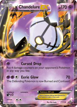 Chandelure-EX 77/113 Legendary Treasures