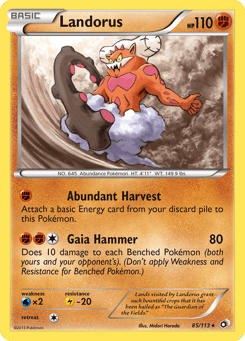 Landorus 85/113 Legendary Treasures