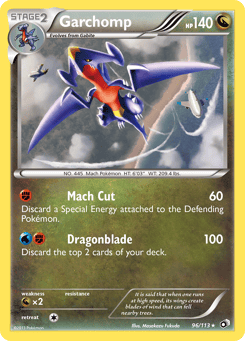 Garchomp 96/113 Legendary Treasures