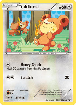 Teddiursa RC15/RC25 Legendary Treasures