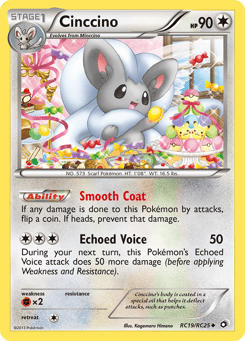Cinccino RC19/RC25 Legendary Treasures