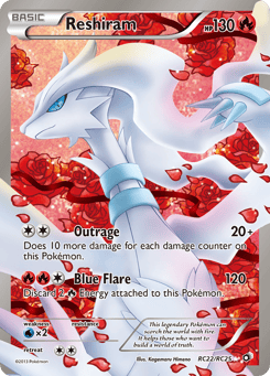 Reshiram RC22/RC25 Legendary Treasures