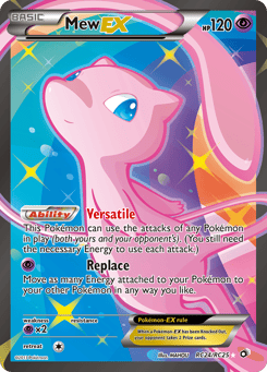 Mew-EX RC24/RC25 Legendary Treasures