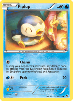 Piplup RC6/RC25 Legendary Treasures