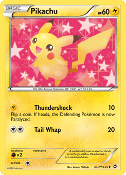 Pikachu RC7/RC25 Legendary Treasures