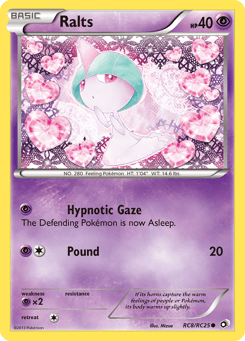 Ralts RC8/RC25 Legendary Treasures