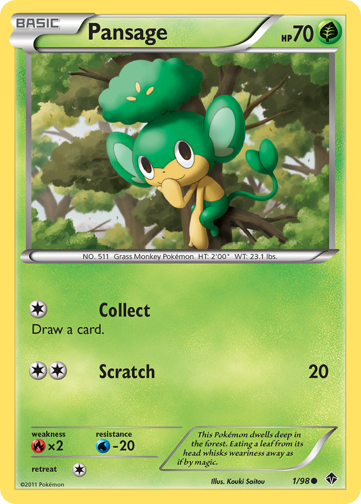 Pansage 1/98 Emerging Powers