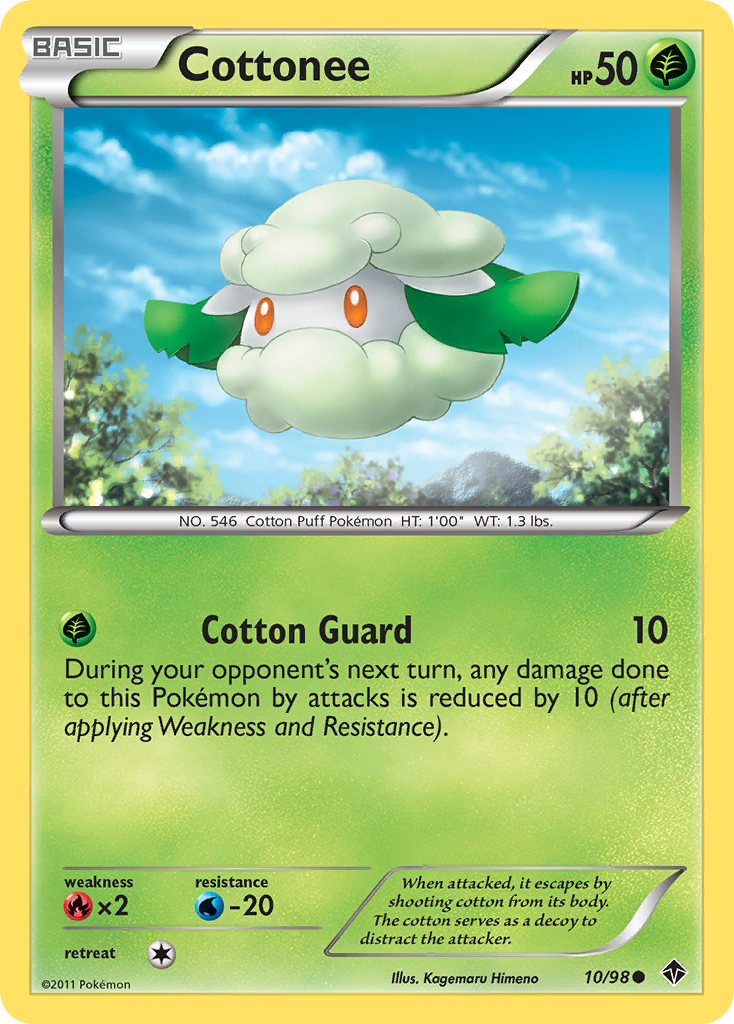 Cottonee 10/98 Emerging Powers