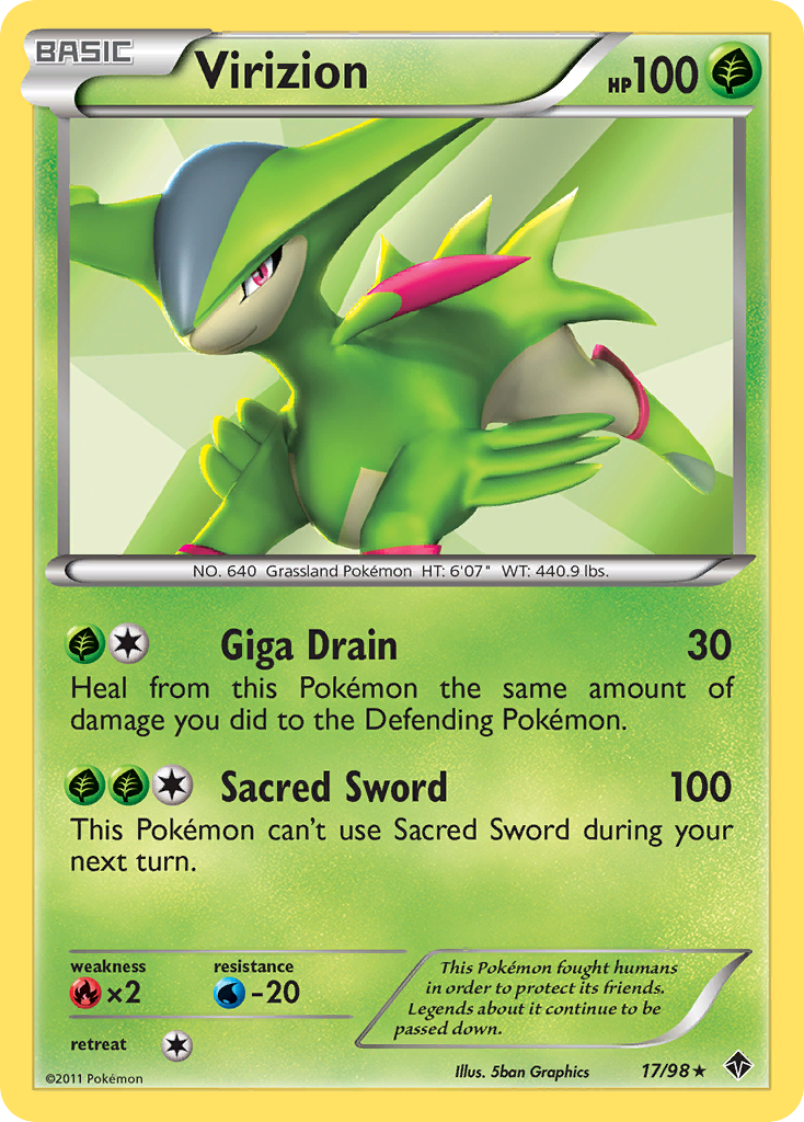 Virizion 17/98 Emerging Powers