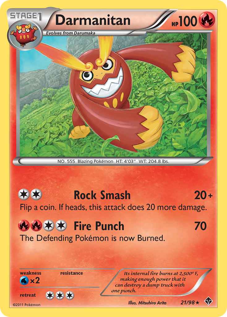 Darmanitan 21/98 Emerging Powers