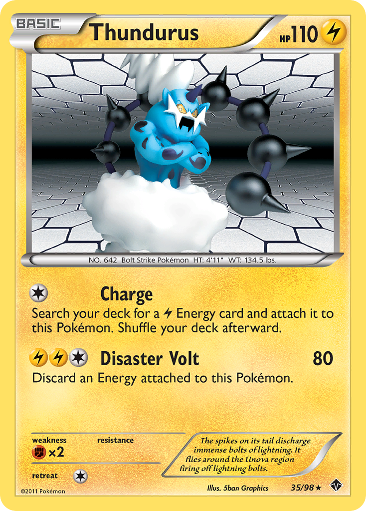 Thundurus 35/98 Emerging Powers