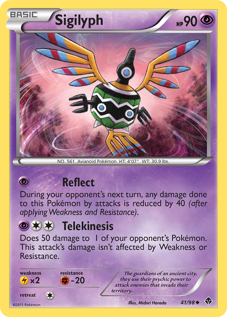 Sigilyph 41/98 Emerging Powers