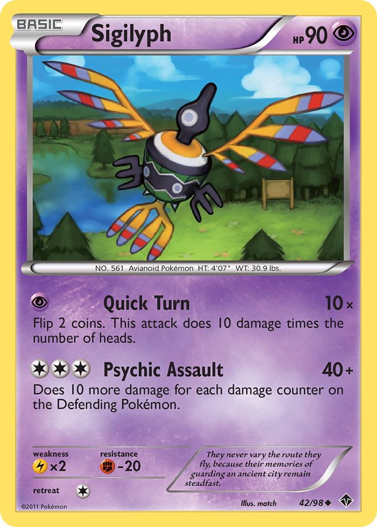 Sigilyph 42/98 Emerging Powers