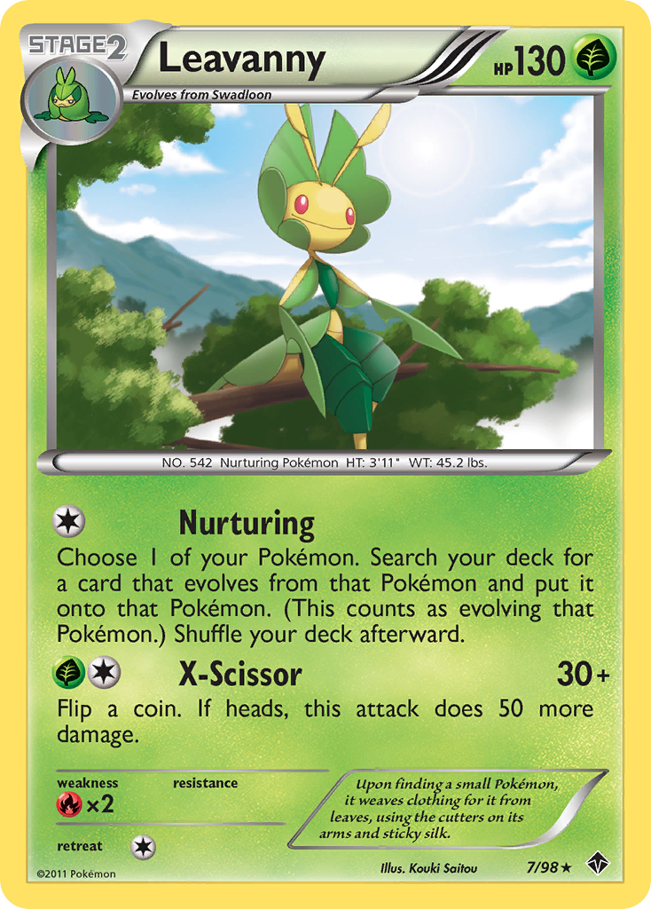 Leavanny 7/98 Emerging Powers