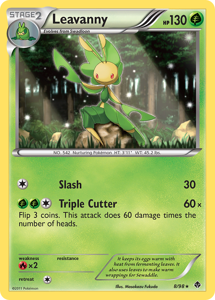 Leavanny 8/98 Emerging Powers