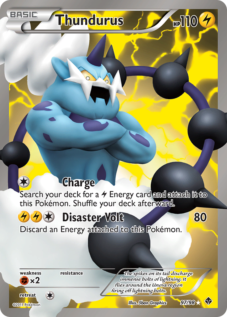 Thundurus 97/98 Emerging Powers