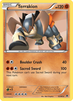 Terrakion 63/98 Emerging Powers