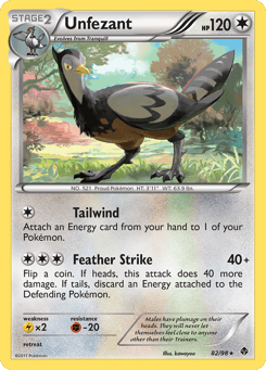 Unfezant 82/98 Emerging Powers