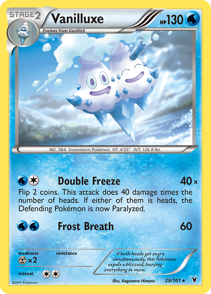 Vanilluxe 29/101 Noble Victories