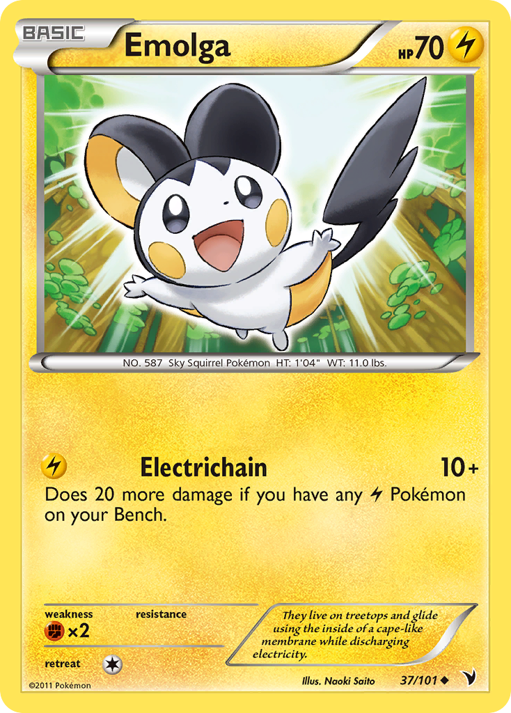 Emolga 37/101 Noble Victories