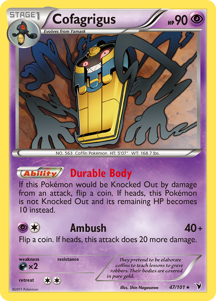 Cofagrigus 47/101 Noble Victories